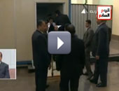 وصول سيارة الإسعاف التى تقلّ الرئيس المخلوع لمقر المحاكمة