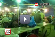 السلفيون ينظفون مركز الفرز بالإستاد الرياضى بكفر الشيخ 