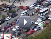 بالفيديو.. شلل تام فى شوارع القاهرة الكبرى