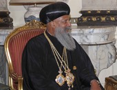 استقبال حافل لبطريرك إثيوبيا بالكاتدرائية المرقسية بالإسكندرية
