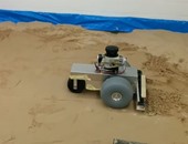 بالفيديو.. ديزنى تطلق "روبوت" على شكل سلحفاة للرسم على الرمال