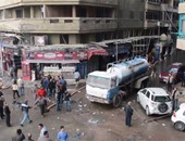 غرق شوارع سيدى بشر بالإسكندرية بمياه الصرف الصحى