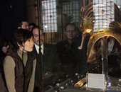 بالفيديو والصور .. قرينة رئيس وزراء اليابان تزور المتحف المصرى و الأهرامات