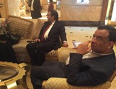 بالصور.. الوفد الإعلامى المصرى فى مقر إقامة الرئيس السيسى بـ"أبو ظبى"