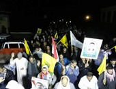 مسيرة ليلية برافد الطريق الدولى بكفر الشيخ لعناصر الإخوان