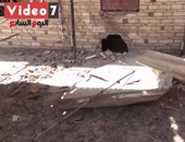 بالفيديو .. شاهد آثار انفجار فيلا “خالد محجوب” قاضى “وادى النطرون”