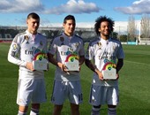 "ثلاثى ريال مدريد" يتسلمون جائزة التشكيلة المثالية للمونديال
