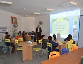 بالصور.. متحف السويس ينظم دورة لتعليم الطلاب الكتابة باللغة الهيروغليفية