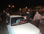 بالصور.. حملة أمنية ليلية تضبط 362 مخالفة مرورية بمطروح