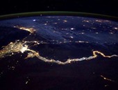 رائد فضاء أمريكى يلتقط أروع صورة لنهر النيل ودلتا مصر