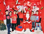 بالصور.. "fun day" طلاب مدارس "سيتى" للاحتفال بالكريسماس