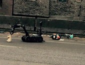 استخدام "الروبوت" فى إبطال مفعول قنبلة أمام محكمة مدينة نصر
