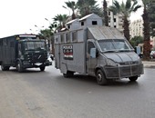 قوات الأمن تغلق الطريق أمام قسم شرطة "الوراق" تزامنًا مع دعوات للتظاهر