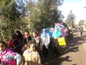 مسيرتان وسلسلة بشرية لعناصر الإخوان بكفر الشيخ