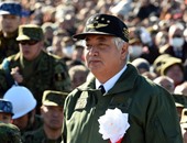 بالصور.. وزير الدفاع اليابانى يحضر تدريبات لقوات الجيش بمناسبة العام الجديد