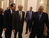 سامح سيف اليزل يصل مجلس النواب‎ لحضور الجلسة الإجرائية الثانية