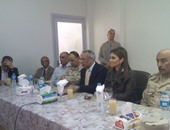 وزيرة التعاون الدولى تُنهى زيارتها لشمال سيناء