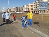 "من أجل سويس نظيفة" مبادرة للجيش الثالث لنظافة وتجميل شوارع المحافظة