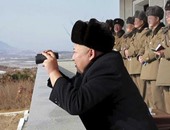 الزعيم الكورى الشمالى يتفقد تدريبات نهائية لإطلاق قذائف صاروخية