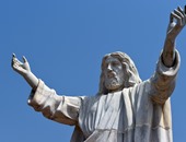 بالصور.. إزاحة الستارعن أكبر تمثال للمسيح فى أفريقيا جنوب نيجيريا