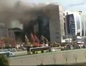 ننشر فيديو حريق فندق سياحى باسطنبول