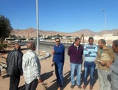 رئيس مدينة دهب بحنوب سيناء يتفقد أعمال الخطة الاستثمارية