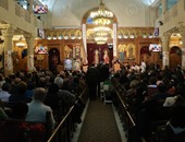 كنيسة القديسين بالإسكندرية تحتفل برأس السنة.. فيديو وصور