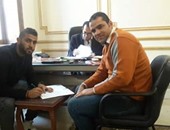 صور توقيع "مدافع المصرى" لحرس الحدود