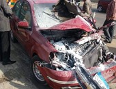 مصرع 4 أشخاص وإصابة 26 فى حادث تصادم على طريق الإسكندرية الصحراوى