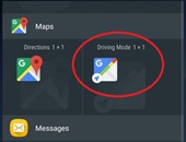 Driving mode  ميزة جديدة توفرها جوجل فى خدمة الخرائط