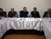 بالصور.. التيار الديمقراطى يجتمع مع جبهة محليات مصر بمقر حزب الكرامة