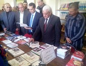 بالصور.. افتتاح مكتبة الشاعر محمد عفيفى مطر برملة الأنجب فى المنوفية