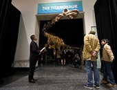 متحف فى نيويورك يعرض أكبر هيكل عظمى لديناصور