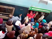 صحافة المواطن: توقف حركة قطارات مترو الأنفاق بمحطة المطرية