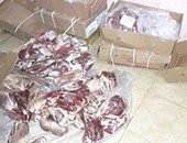 بالصور.. ضبط "15" قضية تموينية منها 581 كيلو لحم فاسد بسوهاج