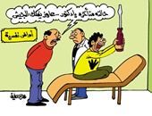 أمراض الإخوان النفسية ضد الجيش المصرى.. فى كاريكاتير "اليوم السابع"