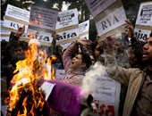 بالصور.. احتجاجات فى الهند لإنتحار طالب من طائفة الداليت نتيجة التمييز ضده