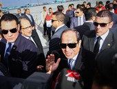 السيسى يستقبل المصريين المحررين من ليبيا  ويشكر رجال المخابرات