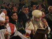 البابا تواضروس الثانى يترأس قداس عيد الغطاس بالكاتدرائية المرقسية بالإسكندرية