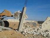 رفع وإزالة التعديات على أرض أملاك دولة بمركز أبو قرقاص بالمنيا