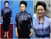 رسائل من دولاب السيدة الأولى..كيف عكست أزياء زوجة الرئيس الصينى هويتها؟