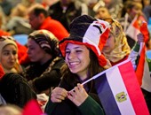 الجمهور المصرى يملأ المدرجات فى حفل افتتاح بطولة الأمم الإفريقية لليد