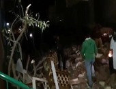النيابة تنتقل لمعاينة موقع انفجار شارع الهرم