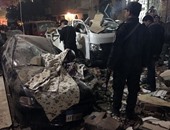 آثار انفجار الهرم بعد مداهمة الشرطة وكراً إخوانياً لتصنيع العبوات الناسفة