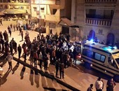 بالفيديو.. الآلاف فى انتظار وصول جثامين شهداء العريش بكفر الشيخ