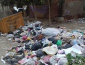 بالصور.. انتشار القمامة حول "الصناديق" بشوارع مدينة العياط
