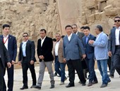 بالصور.. الرئيس الصينى يزور مقابر رمسيس وتوت عنخ آمون وحتشبسوت بغرب الأقصر