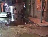 صحافة المواطن: مياه الصرف الصحى تحاصر شارع الحجار بروض الفرج