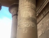 بالصور.. "الآثار" تؤكد: رممنا معبد كوم أمبو فى أسوان بالطريقة الصحيحة