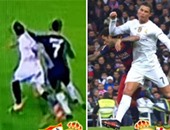 بالصور.. رونالدو يفلت من العقوبة بعد 5 سقطات فى الليجا